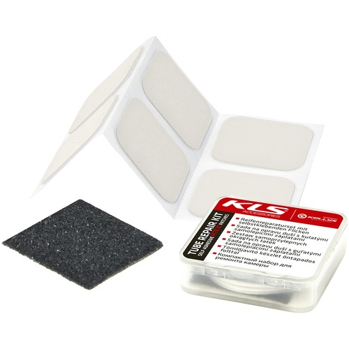 MTB TUBE REPAIR KIT WITH SELF-ADHESIVE SQUARE PATCHES